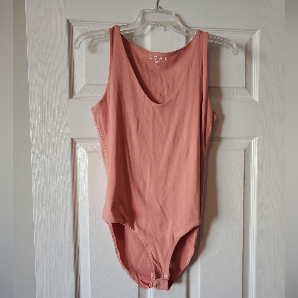 LOFT peach bodysuit